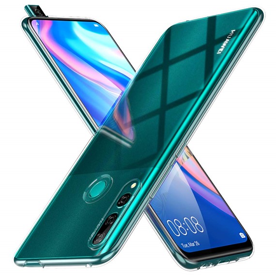 Microsonic Huawei Y9 Prime 2019 Kılıf Transparent Soft Beyaz 5