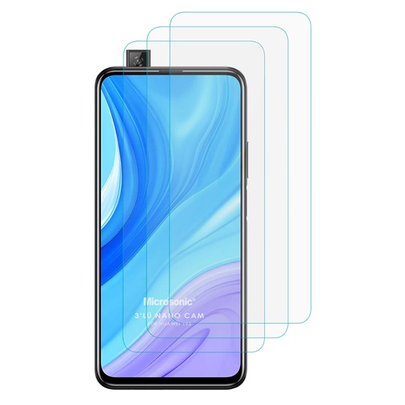Microsonic Huawei Y9S Screen Protector Nano Glass Cam Ekran Koruyucu 3 Pack 2
