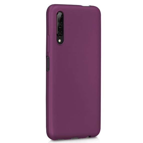 Microsonic Matte Silicone Huawei Y9S Kılıf Mor 2