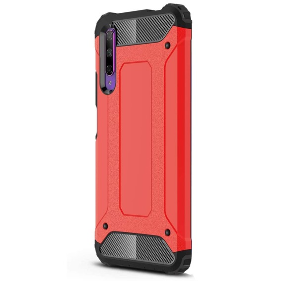 Microsonic Huawei Y9S Kılıf Rugged Armor Kırmızı 2