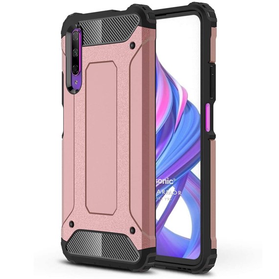 Microsonic Huawei Y9S Kılıf Rugged Armor Rose Gold 1