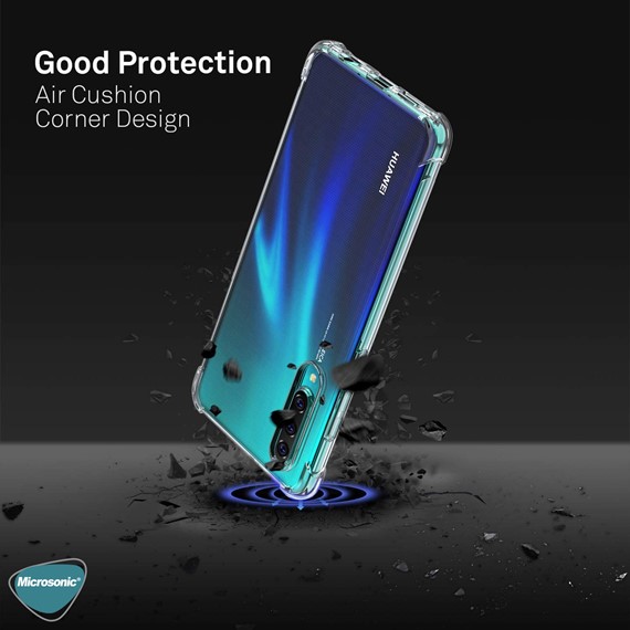 Microsonic Huawei Y9S Kılıf Shock Absorbing Şeffaf 4