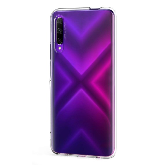 Microsonic Huawei Y9S Kılıf Transparent Soft Beyaz 2