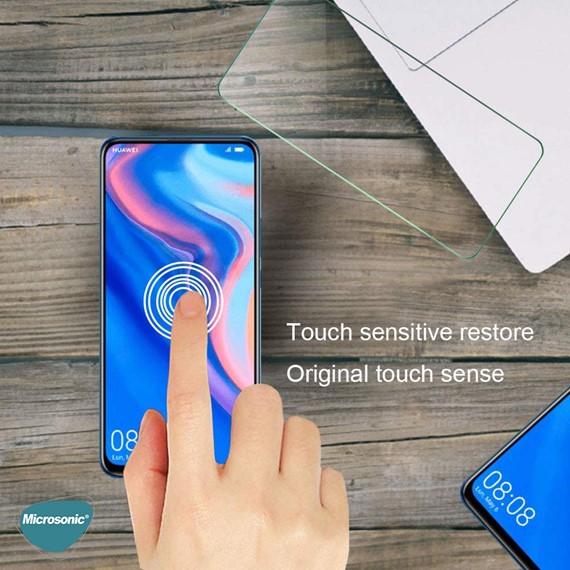 Microsonic Huawei Y9S Tempered Glass Cam Ekran Koruyucu 4