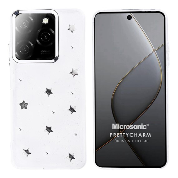 Microsonic Infinix Hot 40 Kılıf PrettyCharm Star 1