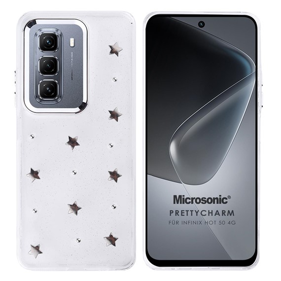 Microsonic Infinix Hot 50 4G Kılıf PrettyCharm Star 1