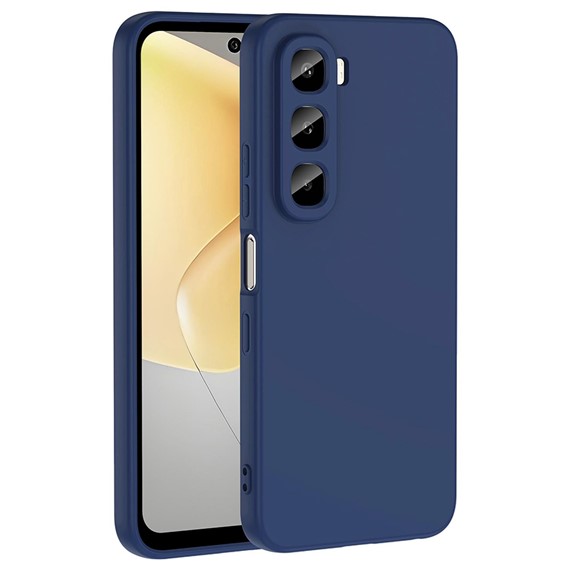 Microsonic Infinix Hot 60i 4G Kılıf Groovy Soft Lacivert 1