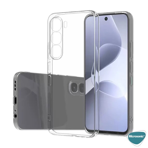 Microsonic Infinix Hot 60i 4G Kılıf Transparent Soft Şeffaf 2