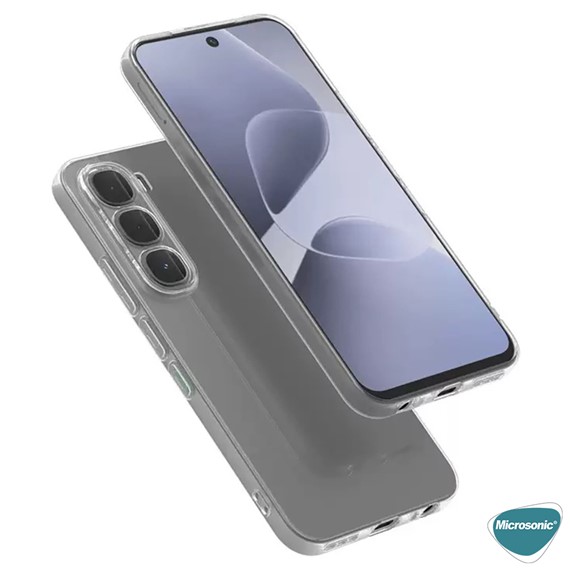 Microsonic Infinix Hot 60i 4G Kılıf Transparent Soft Şeffaf 4