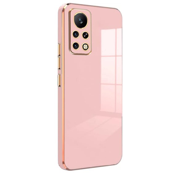 Microsonic Infinix Note 11 Pro Kılıf Olive Plated Pembe 1