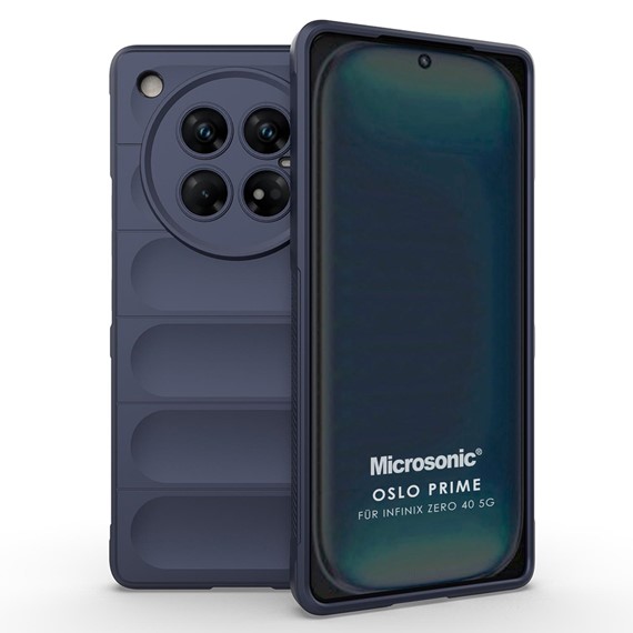 Microsonic Infinix Zero 40 5G Kılıf Oslo Prime Lacivert 1