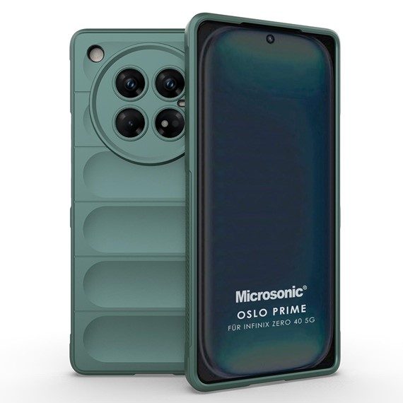 Microsonic Infinix Zero 40 5G Kılıf Oslo Prime Yeşil 1