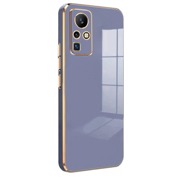 Microsonic Infinix Zero X Kılıf Olive Plated Lavanta Grisi 1