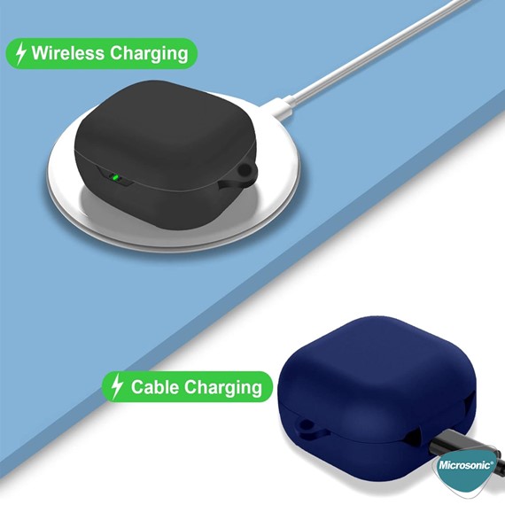 Microsonic Anker SoundCore P20i Kılıf Askılı Mat Silikon Koyu Yeşil 7