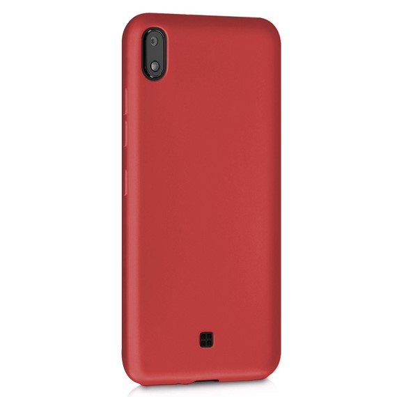 Microsonic Matte Silicone LG K20 2019 Kılıf Kırmızı 2