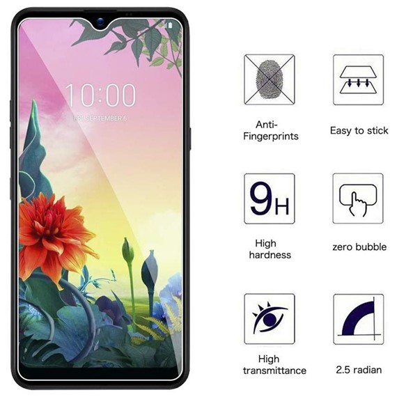 Microsonic LG K50s Temperli Cam Ekran Koruyucu 4