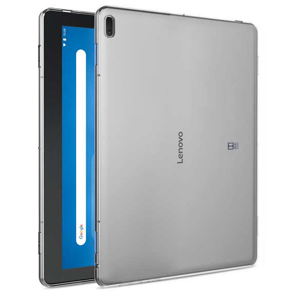 Microsonic Lenovo Tab E10 TB-X104F 10 1 Kılıf ZA470059TR Transparent Soft Beyaz 1