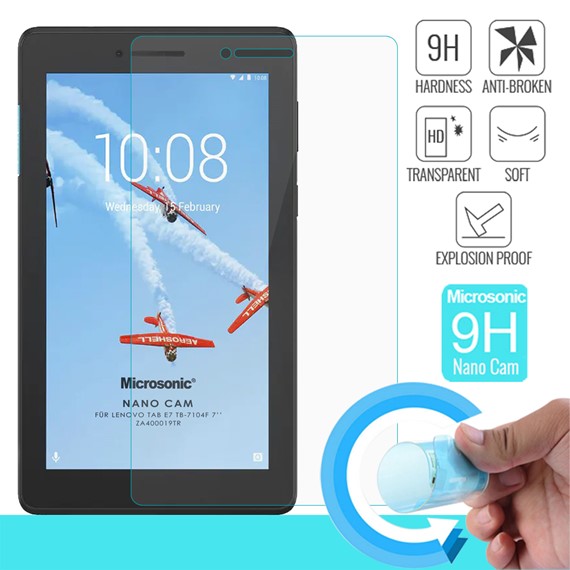 Microsonic Lenovo Tab E7 TB-7104F 7 ZA400019TR Nano Glass Screen Protector 1