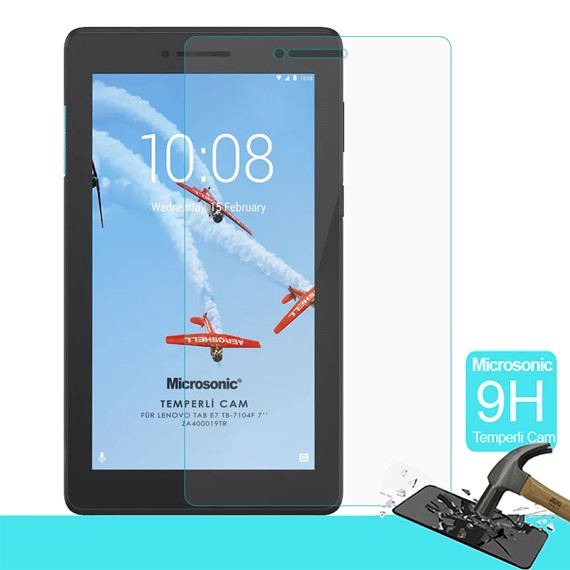 Microsonic Lenovo Tab E7 TB-7104F 7 ZA400019TR Tempered Glass Screen Protector 1