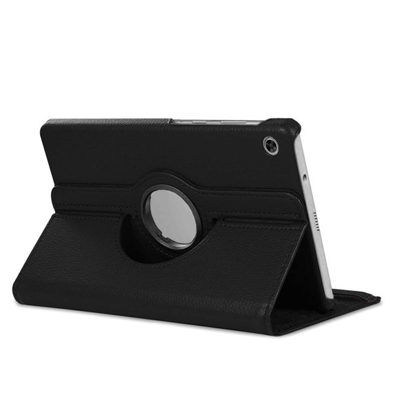 Microsonic Lenovo Tab M10 TB-X505F 10 1 Kılıf ZA4G0072TR 360 Rotating Stand Deri Siyah 2