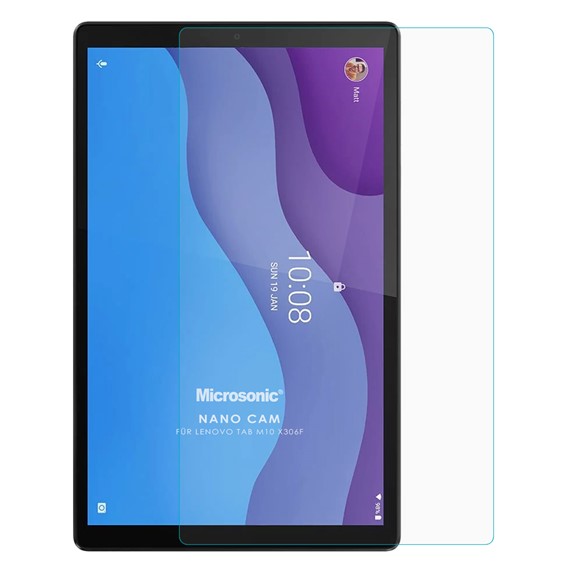 Microsonic Lenovo Tab M10 TB-X306F 10 1 TRZA6W0026TR Nano Glass Cam Ekran Koruyucu 2