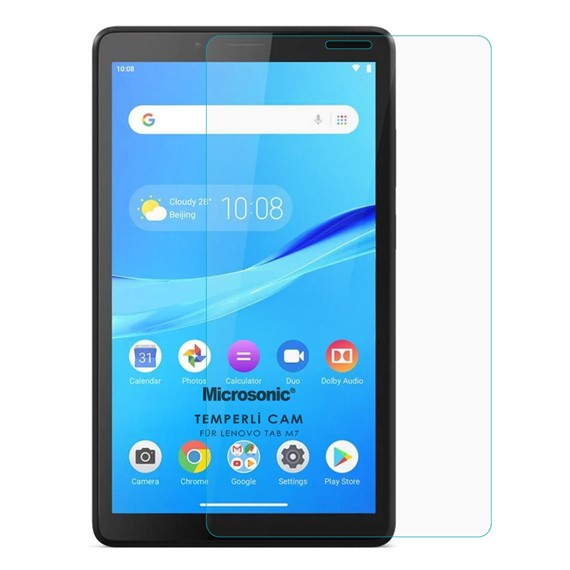 Microsonic Lenovo Tab M7 TB-7305F 7 ZA550080TR Tempered Glass Cam Ekran Koruyucu 2