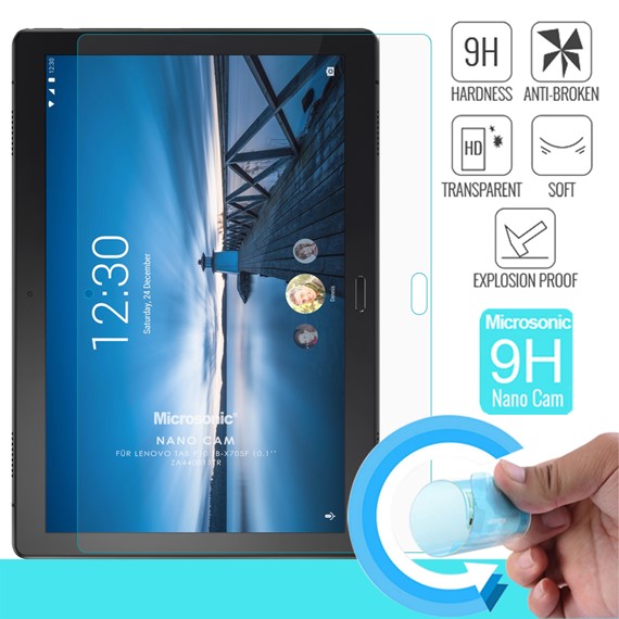 Microsonic Lenovo Tab P10 TB-X705F 10 1 ZA440011TR Nano Glass Screen Protector 1