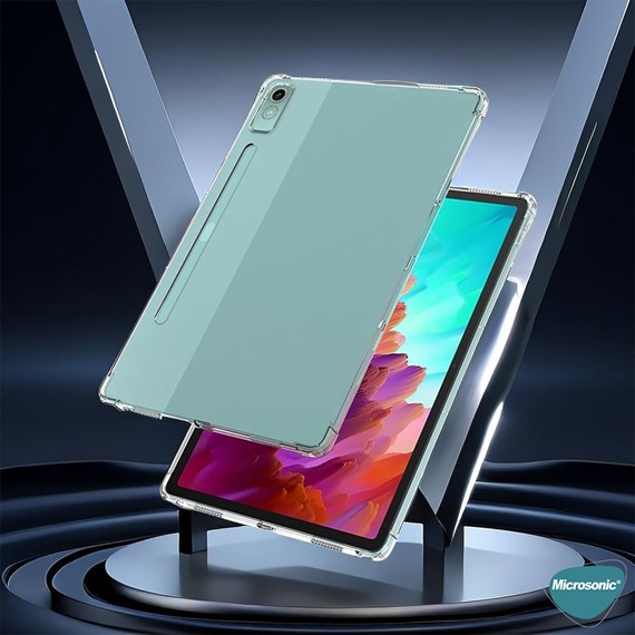 Microsonic Lenovo Tab P12 Kılıf Shock Absorbing Şeffaf 2