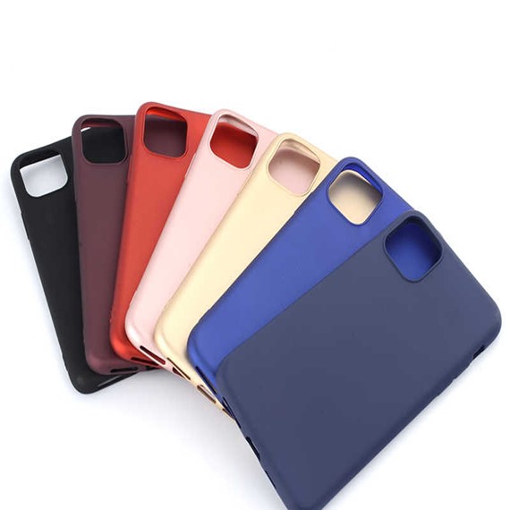 Microsonic Matte Silicone Apple iPhone 11 6 1 Kılıf Mor 4