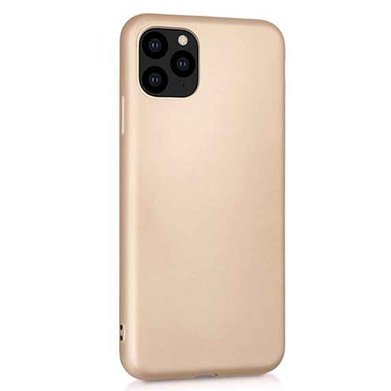 Microsonic Matte Silicone Apple iPhone 11 Pro 5 8 Kılıf Gold 2