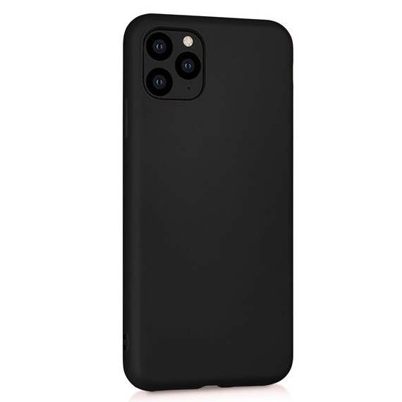 Microsonic Matte Silicone Apple iPhone 11 Pro 5 8 Kılıf Siyah 2