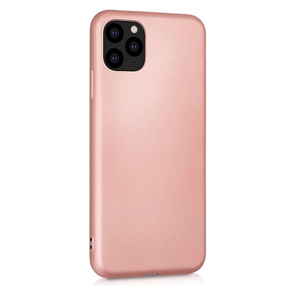 Microsonic Matte Silicone Apple iPhone 11 Pro Max 6 5 Kılıf Rose Gold 2