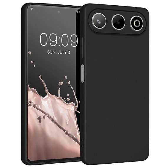 Microsonic Matte Silicone General Mobile GM 26 Kılıf Siyah 1
