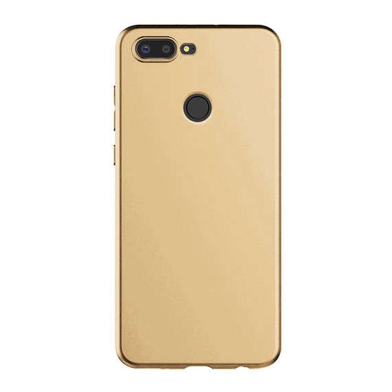 Microsonic Matte Silicone General Mobile GM9 Pro Kılıf Gold 2