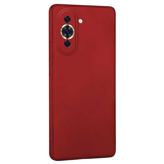 Microsonic Matte Silicone Huawei Nova 10 Kılıf Kırmızı 2