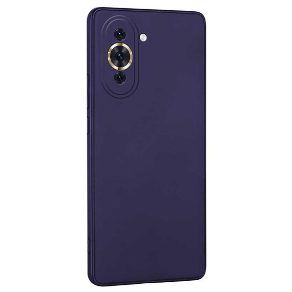 Microsonic Matte Silicone Huawei Nova 10 Kılıf Lacivert 2