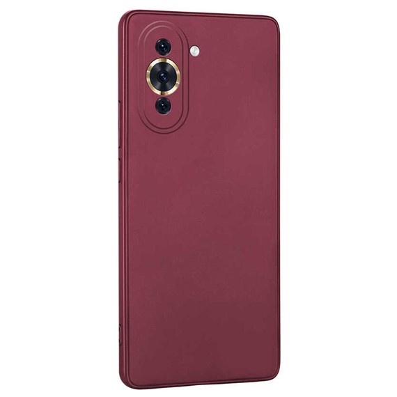 Microsonic Matte Silicone Huawei Nova 10 Pro Kılıf Mor 2
