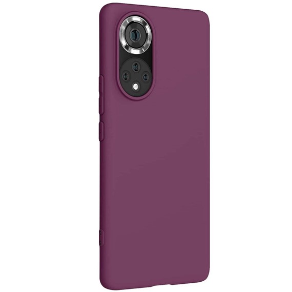 Microsonic Matte Silicone Huawei Nova 9 Kılıf Mor 2