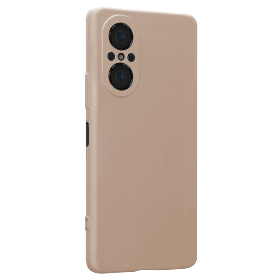 Microsonic Matte Silicone Huawei Nova 9 SE Kılıf Gold 2