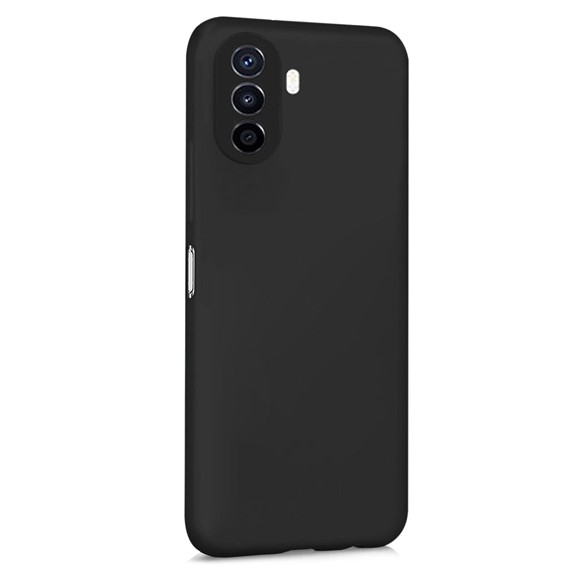 Microsonic Matte Silicone Huawei Nova Y70 Kılıf Siyah 2