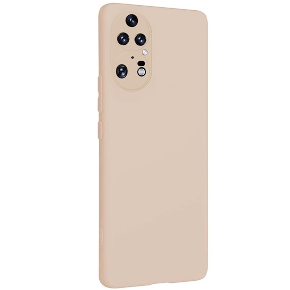 Microsonic Matte Silicone Huawei P50 Pro Kılıf Gold 2