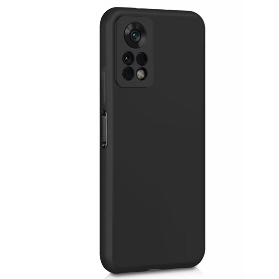 Microsonic Matte Silicone Infinix Note 11 Pro Kılıf Siyah 2