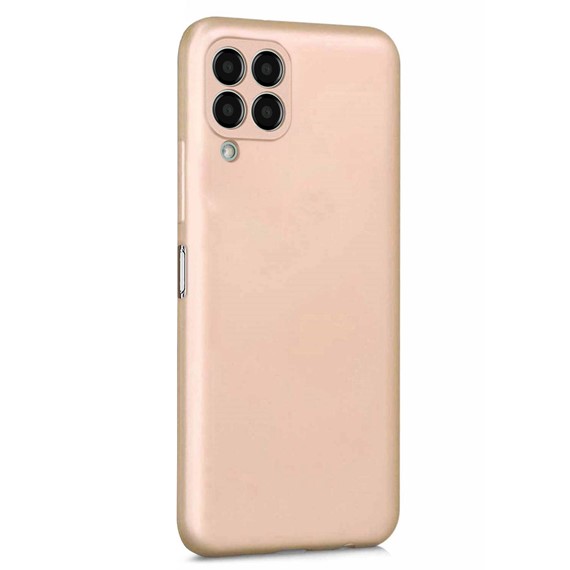 Microsonic Matte Silicone Samsung Galaxy M33 Kılıf Gold 2
