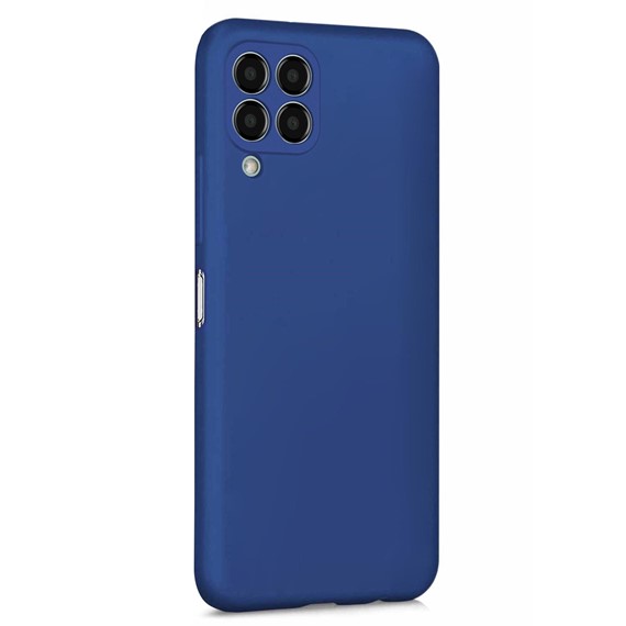 Microsonic Matte Silicone Samsung Galaxy M33 Kılıf Lacivert 2