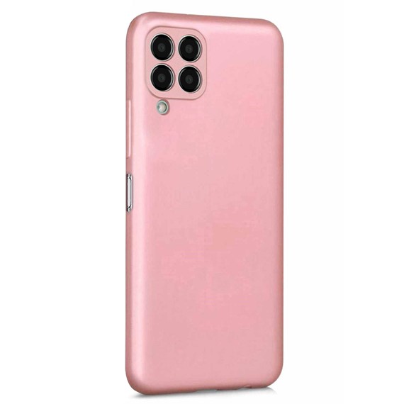 Microsonic Matte Silicone Samsung Galaxy M33 Kılıf Rose Gold 2