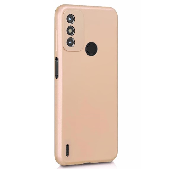 Microsonic Matte Silicone TECNO Spark 6 Go Kılıf Gold 2