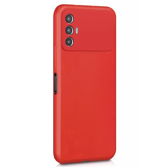 Microsonic Matte Silicone TECNO Spark 8 Pro Kılıf Kırmızı 2