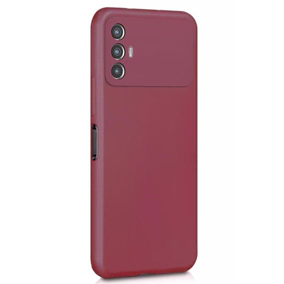 Microsonic Matte Silicone TECNO Spark 8 Pro Kılıf Mor 2