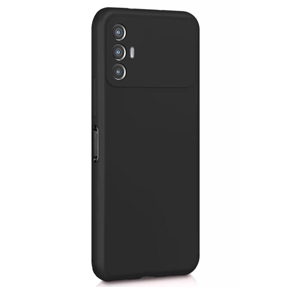 Microsonic Matte Silicone TECNO Spark 8 Pro Kılıf Siyah 2