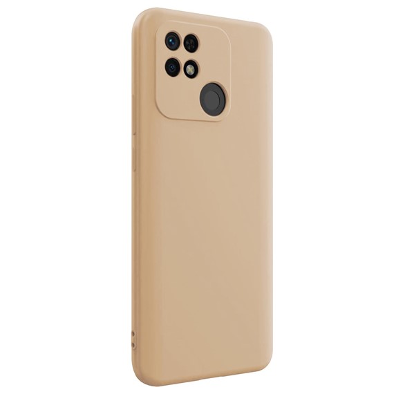 Microsonic Matte Silicone Xiaomi Poco C40 Kılıf Gold 2